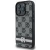 DKNY DKHCP16XPCPTSSK iPhone 16 Pro Max 6,9 czarny/black hardcase Checkered Pattern & Printed Stripes